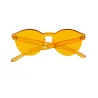 Transparent - plastic sunglasses - unisexSunglasses