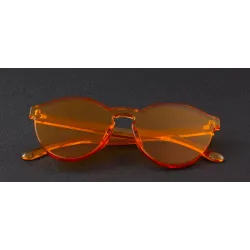 Transparent - Kunststoff Sonnenbrillen - unisex