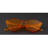 Transparent - Kunststoff Sonnenbrillen - unisex