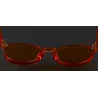 Transparent - Kunststoff Sonnenbrillen - unisex