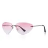Katzenauge - randlose Sonnenbrille - UV400