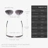 Katzenauge - randlose Sonnenbrille - UV400