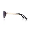 Katzenauge - randlose Sonnenbrille - UV400