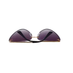 Katzenauge - randlose Sonnenbrille - UV400