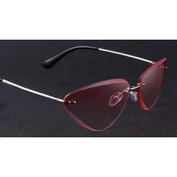 Katzenauge - randlose Sonnenbrille - UV400