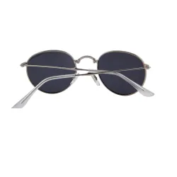 Retro - faltbar - ovale Sonnenbrille - unisex