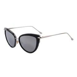 Retro Katzenauge - Aluminiumrahmen - ovale Sonnenbrille - UV400