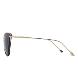 Retro Katzenauge - Aluminiumrahmen - ovale Sonnenbrille - UV400