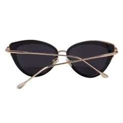 Retro Katzenauge - Aluminiumrahmen - ovale Sonnenbrille - UV400