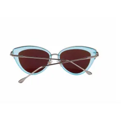 Retro Katzenauge - Aluminiumrahmen - ovale Sonnenbrille - UV400