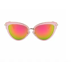 Retro Katzenauge - Aluminiumrahmen - ovale Sonnenbrille - UV400