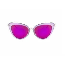 Retro Katzenauge - Aluminiumrahmen - ovale Sonnenbrille - UV400