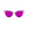 Retro cat eye - alloy frame - oval sunglasses - UV400Sunglasses