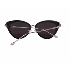 Retro Katzenauge - Aluminiumrahmen - ovale Sonnenbrille - UV400
