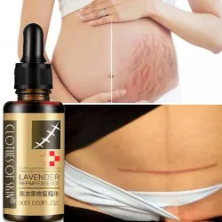 Lavender Massageöl - Narbenentfernung - Anti Akne - Hyaluronsäure Serum