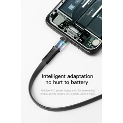 Baseus - fast charging - flat micro USB data cableCables
