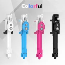 Tripod Bluetooth selfie stick with shutter button for smartphoneSelfie sticks