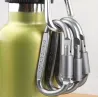 Aluminium Karabiner - D Typ Schnellhaken 6 Stück