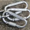 Aluminium Karabiner - D Typ Schnellhaken 6 Stück