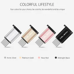 USB 3.1 Typ C Adapter Kabel - Micro USB Female to Type C Male