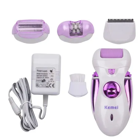 4 in 1 Rechargeable electric epilator - shaver - trimmerShaving