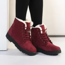 Warme Winterstiefel