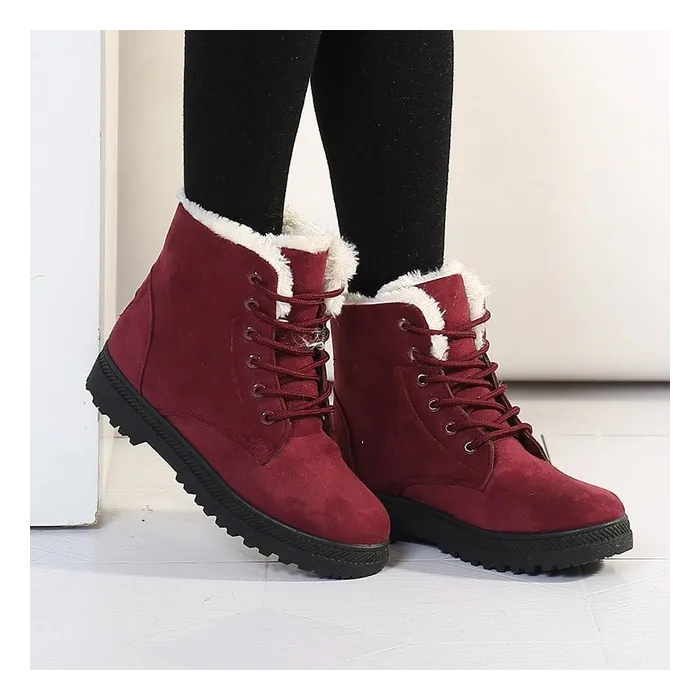 Warme Winterstiefel