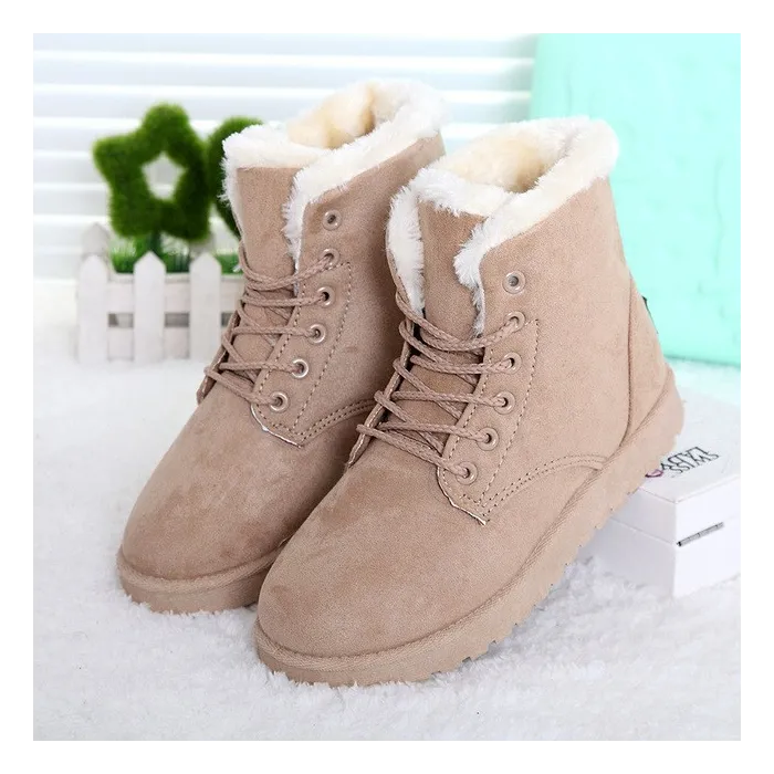 Warme Winterstiefel
