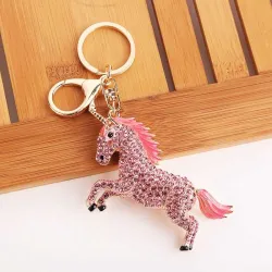 Crystal Unicorn - KeychainKeyrings