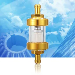Universal 1/4''' 6mm - Motorradglas Kraftstofffilter
