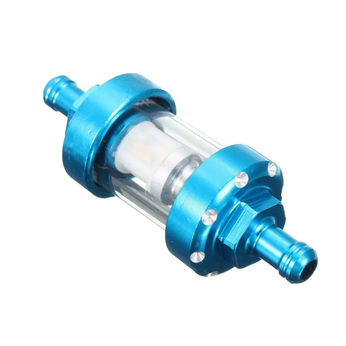 Universal 1/4''' 6mm - Motorradglas Kraftstofffilter