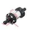 Universal 1/4''' 6mm - Motorradglas Kraftstofffilter