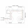 Dual USB socket charger 2.1A+2.1A + 12V & ON-OFF switch LED voltmeter 4 in 1 charger panel for car & motorcycleDiagnosis