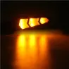 12V LED Drehsignal Bernstein Lichter - Motorrad Indikatoren 4pcs Set