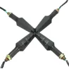 12V LED Drehsignal Bernstein Lichter - Motorrad Indikatoren 4pcs Set