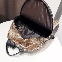 Glitter Rucksack mit Farbwechsel Pailletten