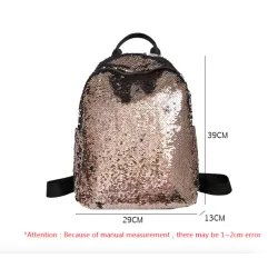 Glitter Rucksack mit Farbwechsel Pailletten