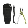 Fishing plier with bag - multi-functional tool for wire cutting & hook removerTools