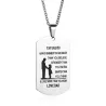 To My Son & To My Daughter - stainless steel necklaceNecklaces