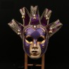 Vintage Jolly Joker - Venetian full face mask for masquerade & halloween
