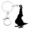 Acrylic parrot - keychainKeyrings