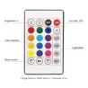Smart RGB LED lamp with wireless Bluetooth speaker - remote controlE27