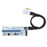 3 in 1 Molex 4pin SATA 6pin PCI Express PCIE PCI-E Steigerkarte