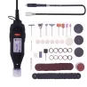 Mini elektrische Handbohrmaschine mit flexiblem Schaft & 105 Zubehör