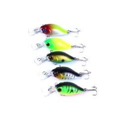 Künstliche Fisch Köder Köder Köder Köder Kit mit Haken 42g 5 Stück