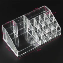 Acrylic transparent makeup organizer - storage boxMake-Up