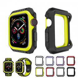 Silikon- und Hartpanzer für Apple Watch 1-2-3-4-5