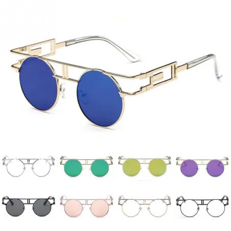 Mode Gothic Steampunk Unisex Sonnenbrille