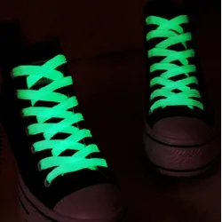 Glanz in den dunklen Schuhketten