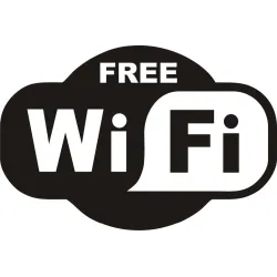 FREE WiFi - stickerWall stickers